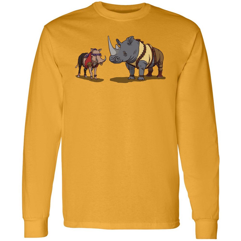 Long Sleeve T-Shirt - GQKUC1VG - Gold - 9