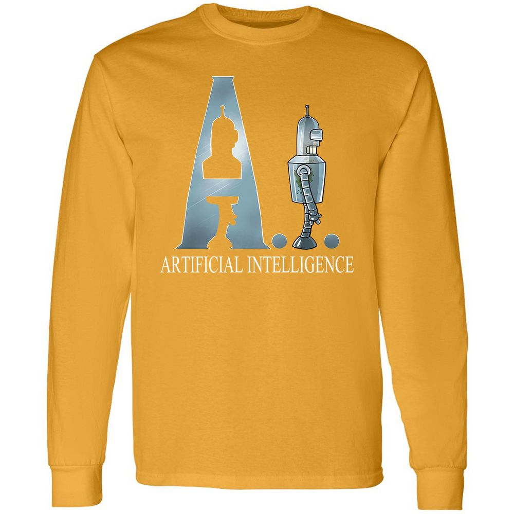 Long Sleeve T-Shirt - KAGBXG3A - Gold - 9