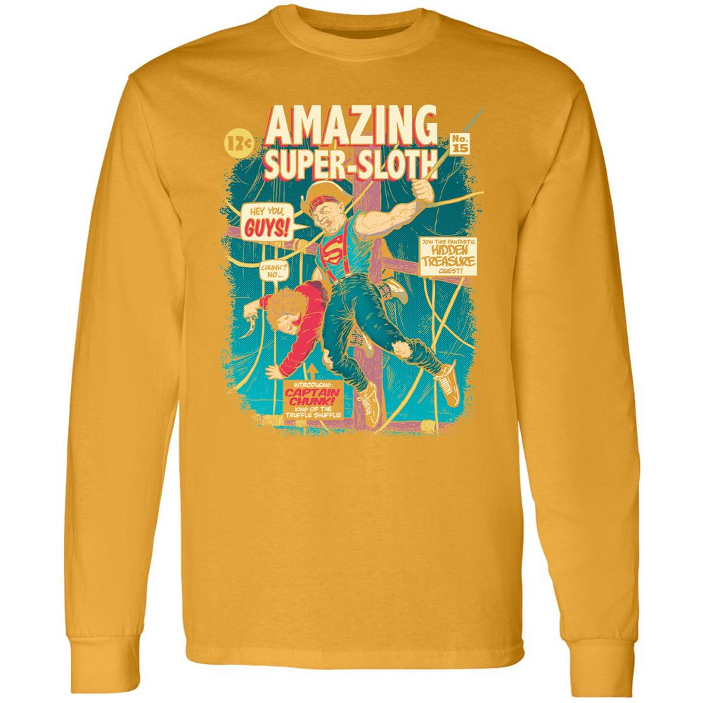 Long Sleeve T-Shirt - GNZ9HP83 - Gold - 9