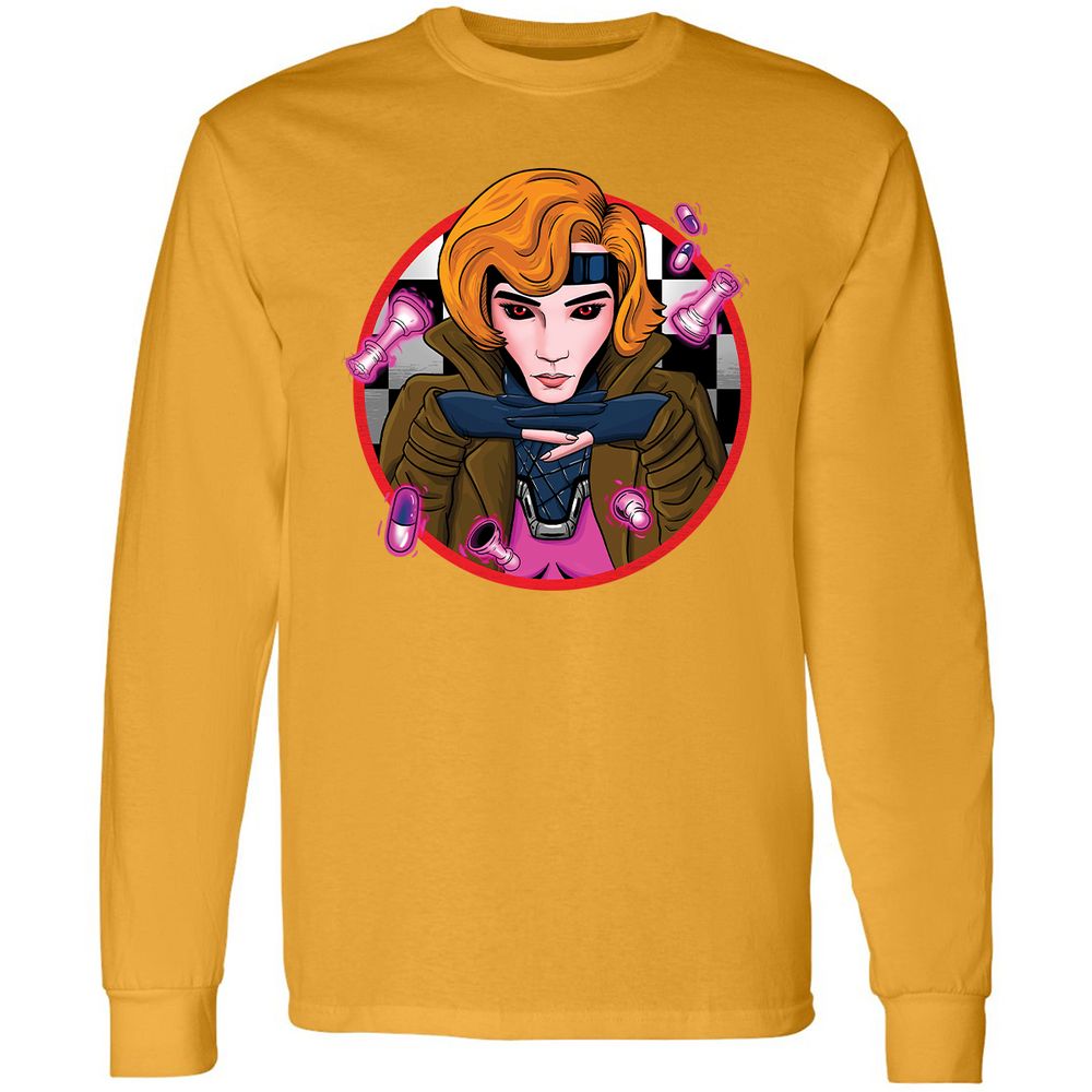 Long Sleeve T-Shirt - TCR5AQ1J - Gold - 9