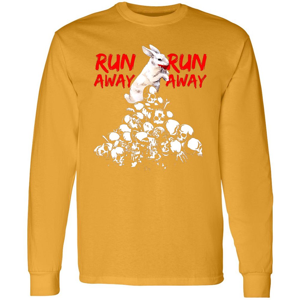 Long Sleeve T-Shirt - 5YE7F2YJ - Gold - 9