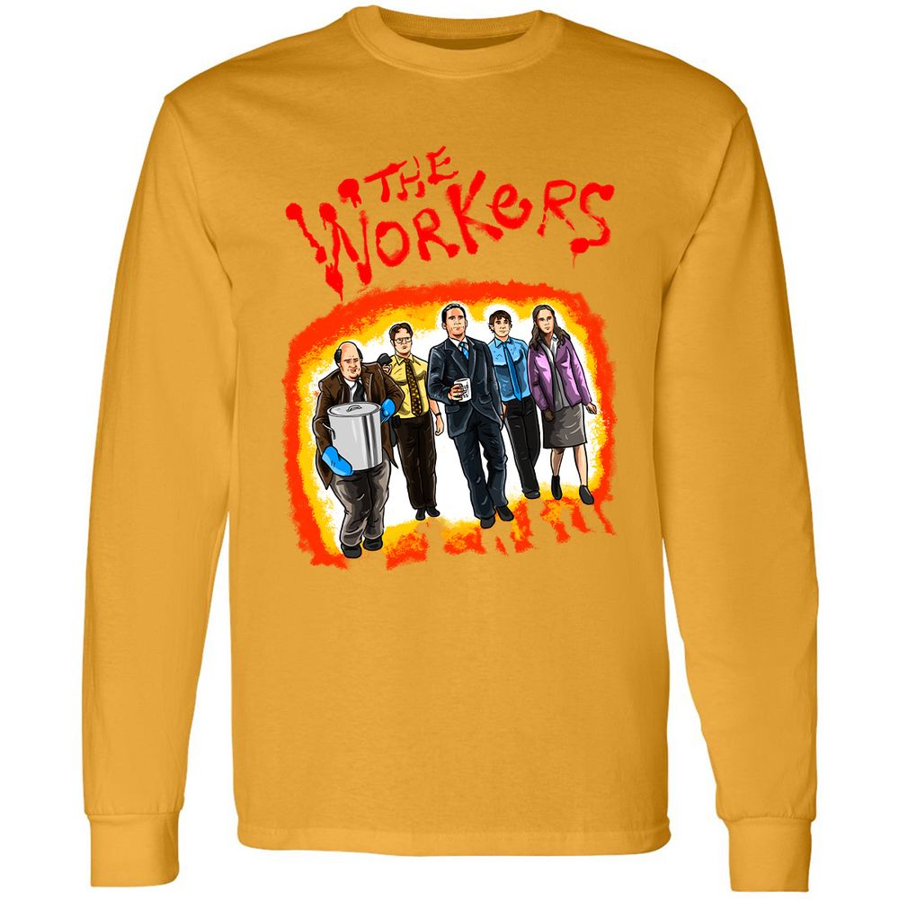 Long Sleeve T-Shirt - 4GGLNRB1 - Gold - 9