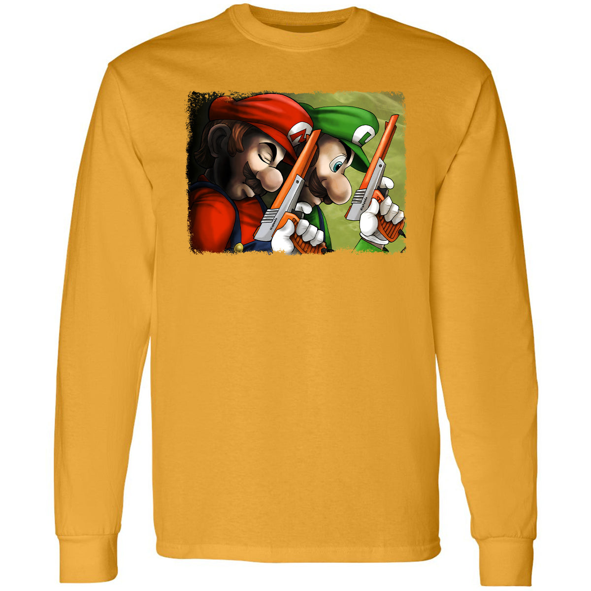 Long Sleeve T-Shirt - NJQF9JF5 - Gold - 9