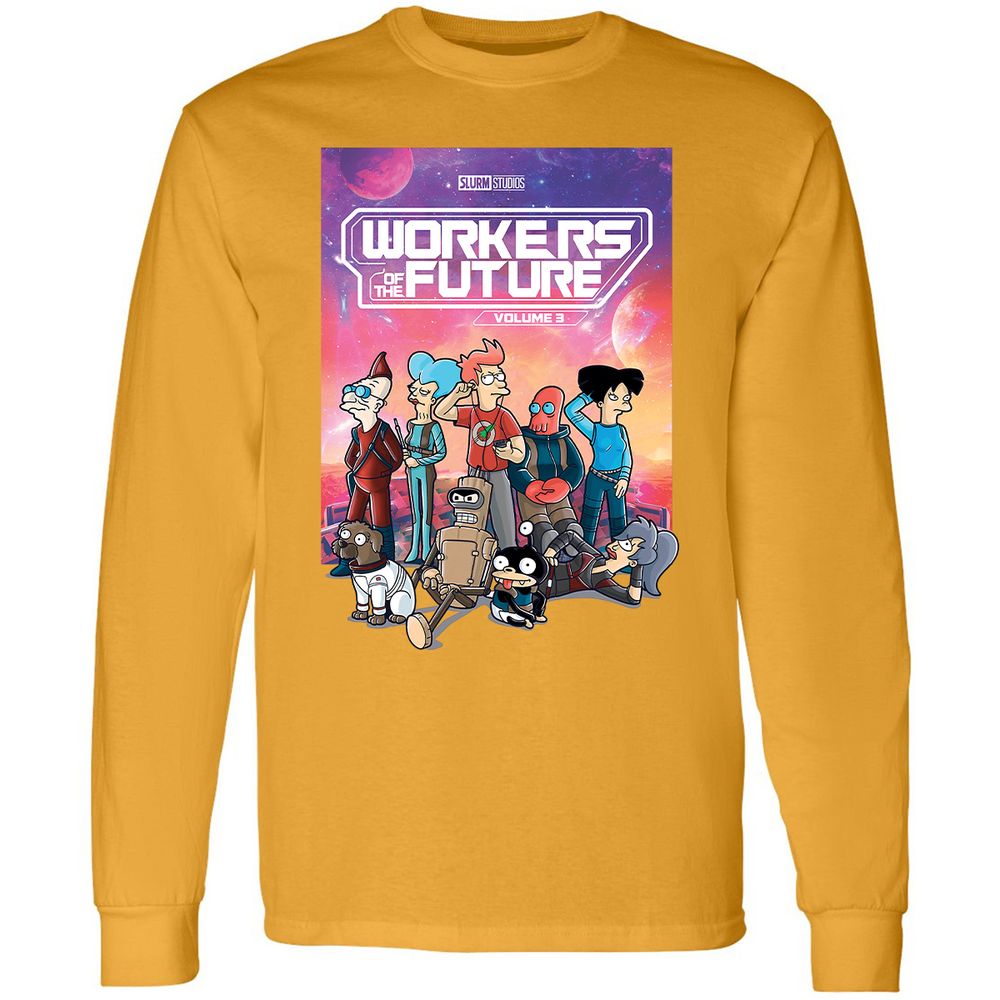 Long Sleeve T-Shirt - BTJD77U7 - Gold - 9