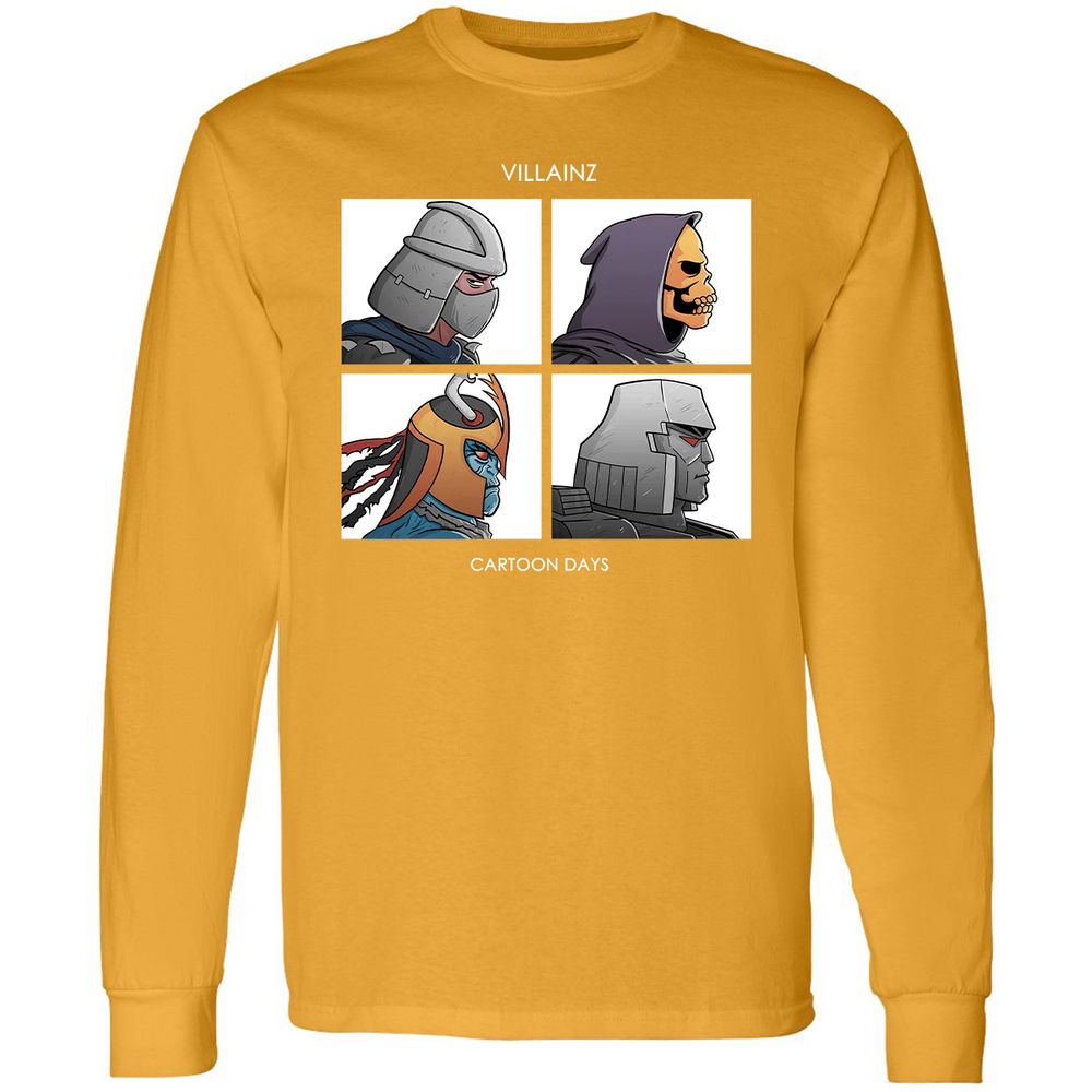 Long Sleeve T-Shirt - VKCWCV9K - Gold - 9