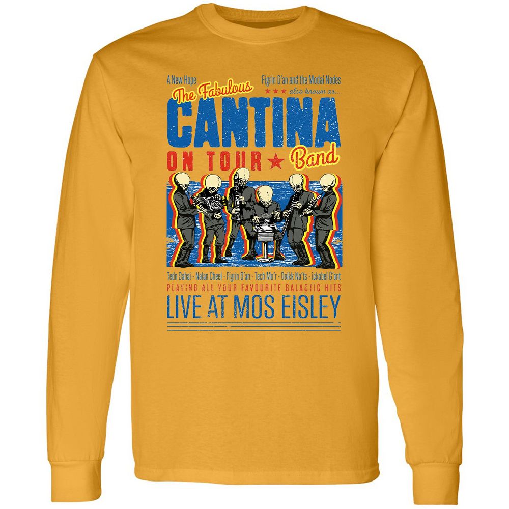 Long Sleeve T-Shirt - QRT2LQCQ - Gold - 9