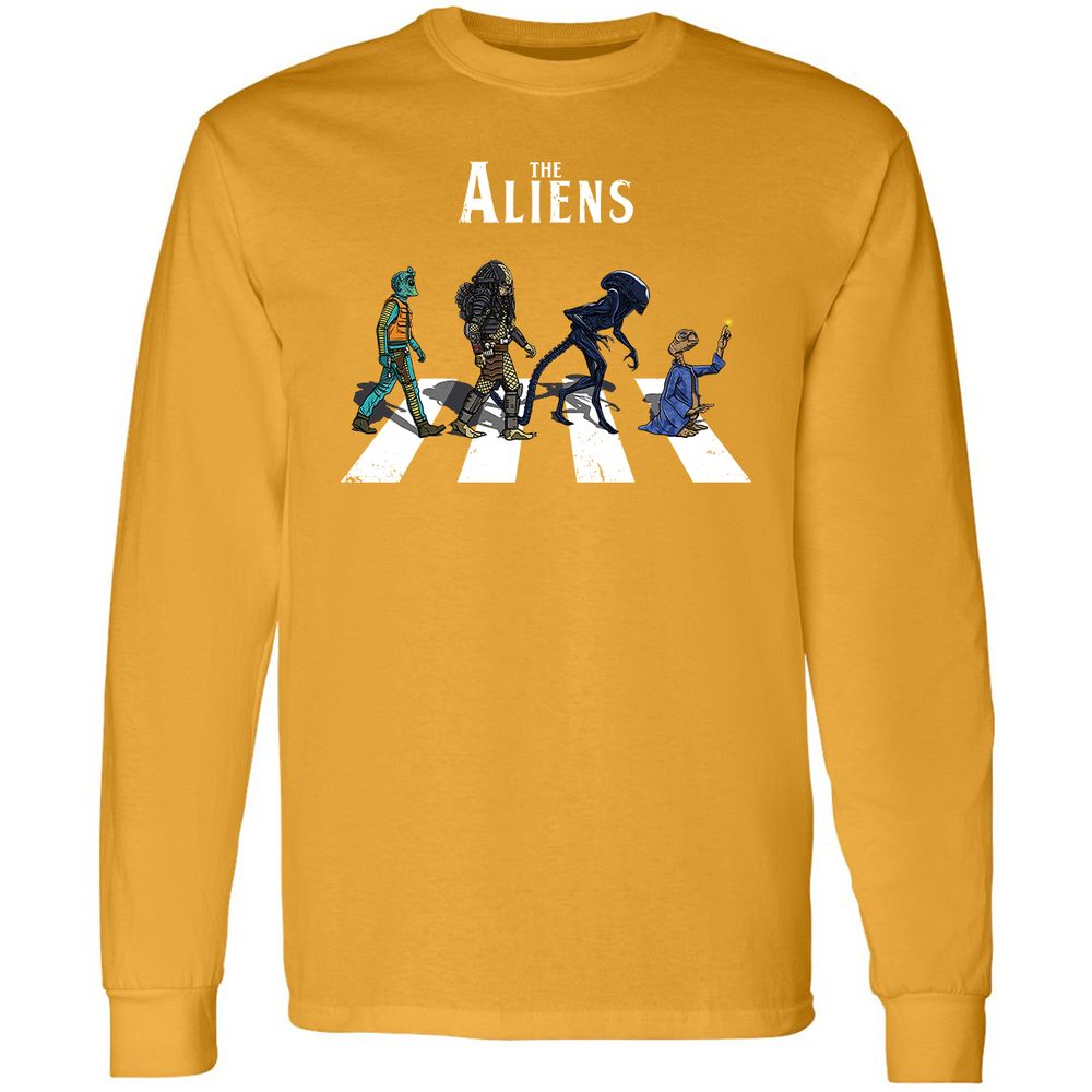 Long Sleeve T-Shirt - 31XKTG31 - Gold - 9