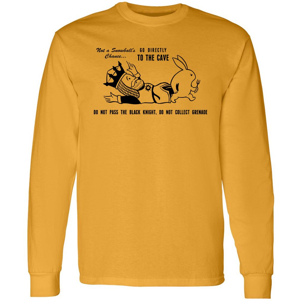 Long Sleeve T-Shirt - QNDSKGCR - Gold - 9