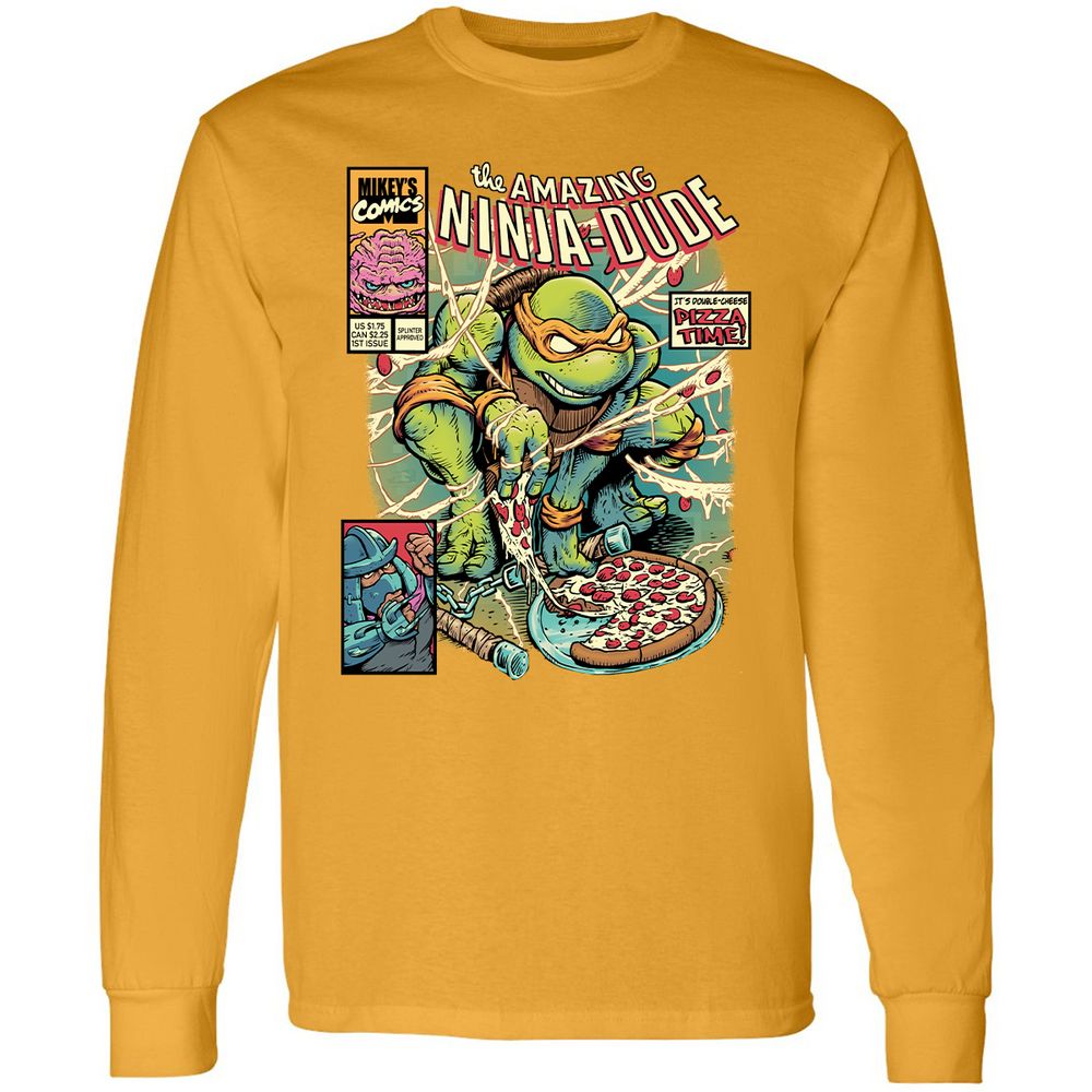 Long Sleeve T-Shirt - RGTUNK8G - Gold - 9