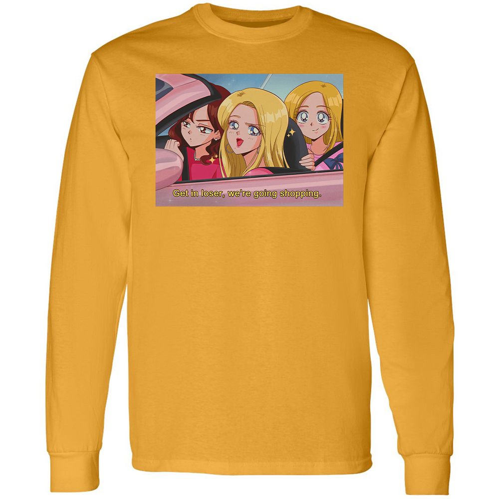 Long Sleeve T-Shirt - 15WY8E5U - Gold - 9