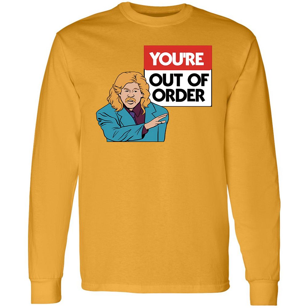 Long Sleeve T-Shirt - P88XKCJK - Gold - 9