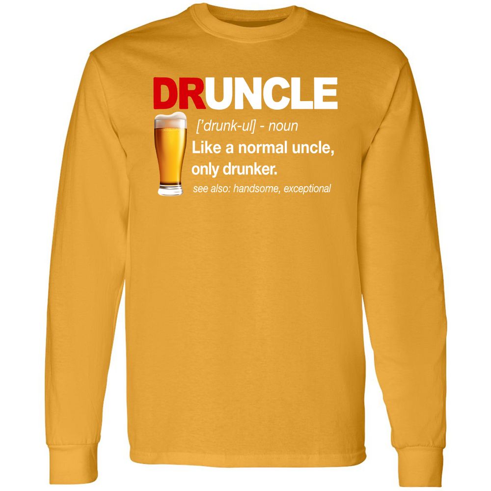 Long Sleeve T-Shirt - TB25TGWJ - Gold - 9