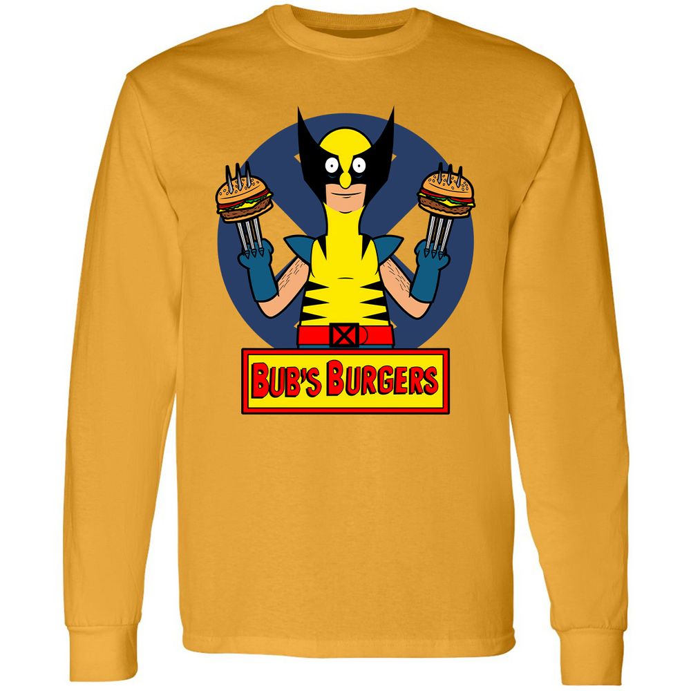 Long Sleeve T-Shirt - 7FP9L5GE - Gold - 9