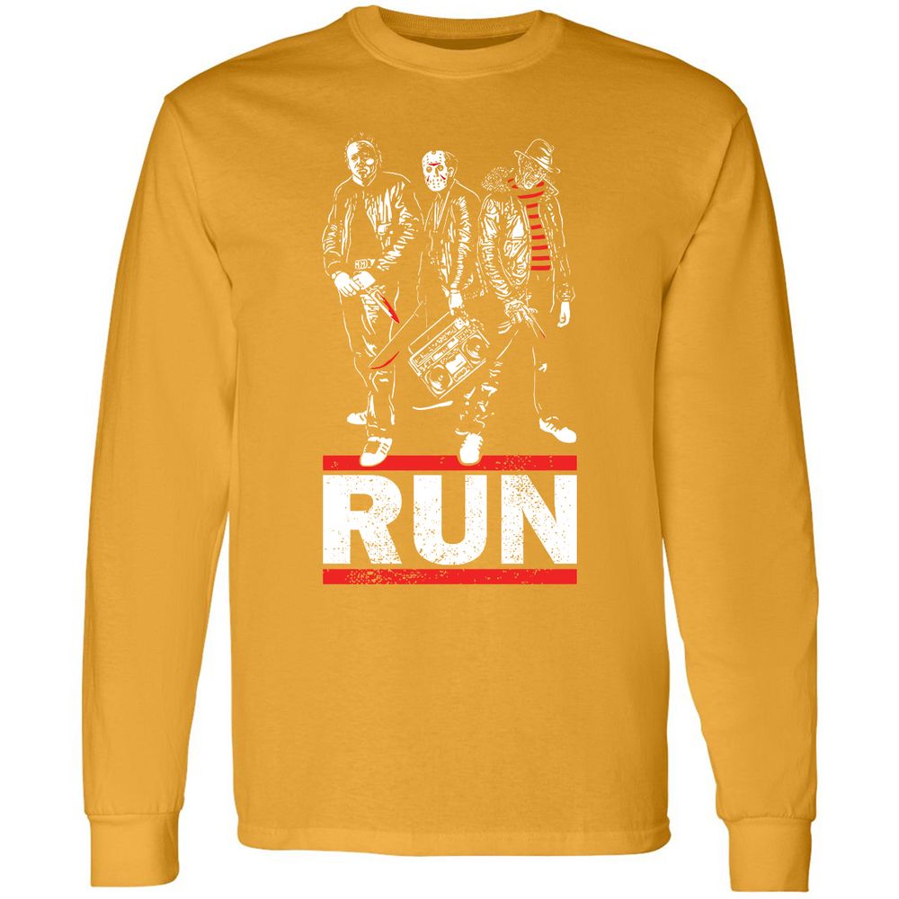 Long Sleeve T-Shirt - 7Q67S4QA - Gold - 9