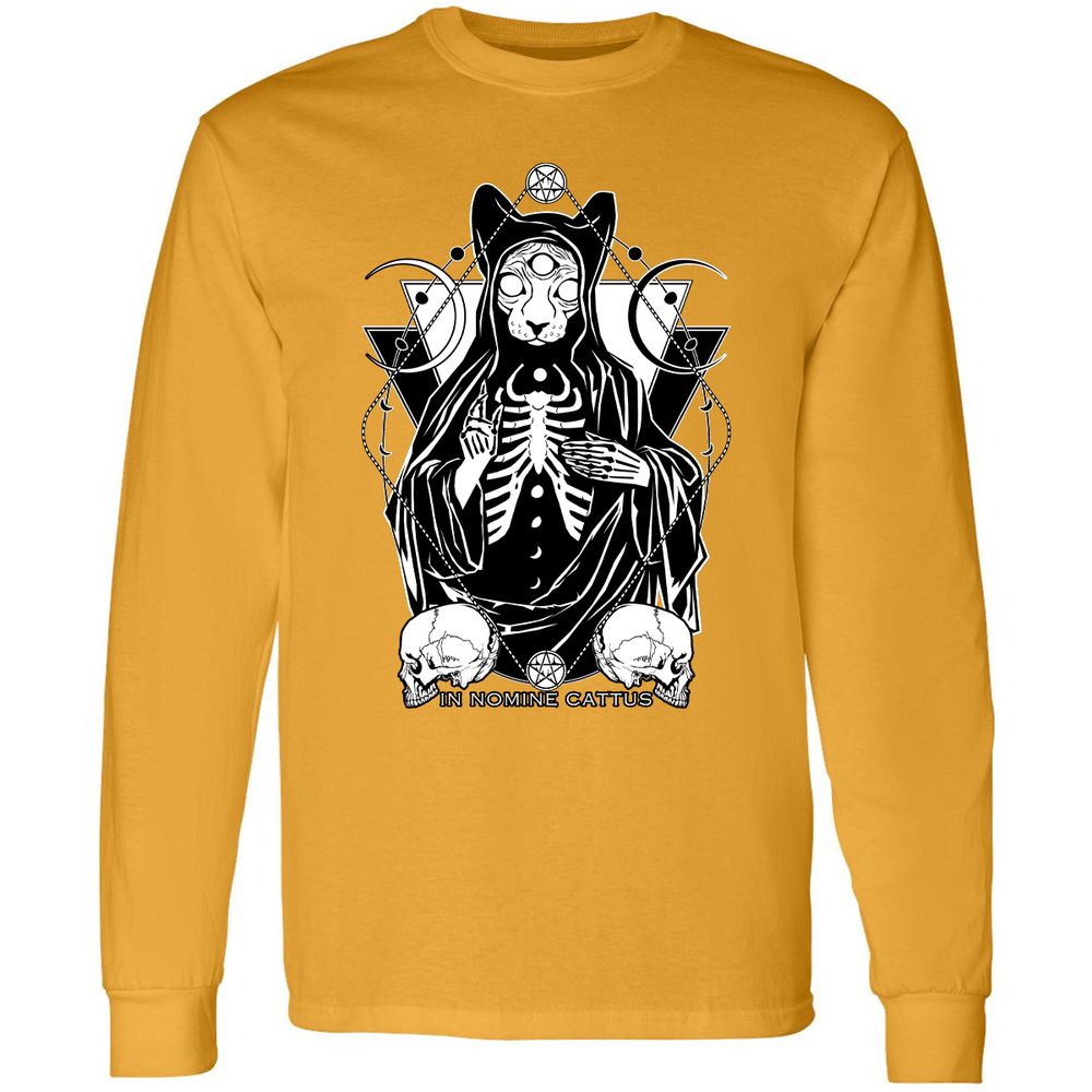 Long Sleeve T-Shirt - MNB3ZVGR - Gold - 9