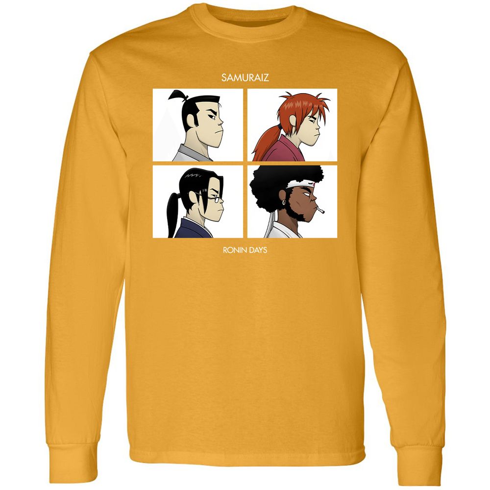 Long Sleeve T-Shirt - 9UGWZFBF - Gold - 9