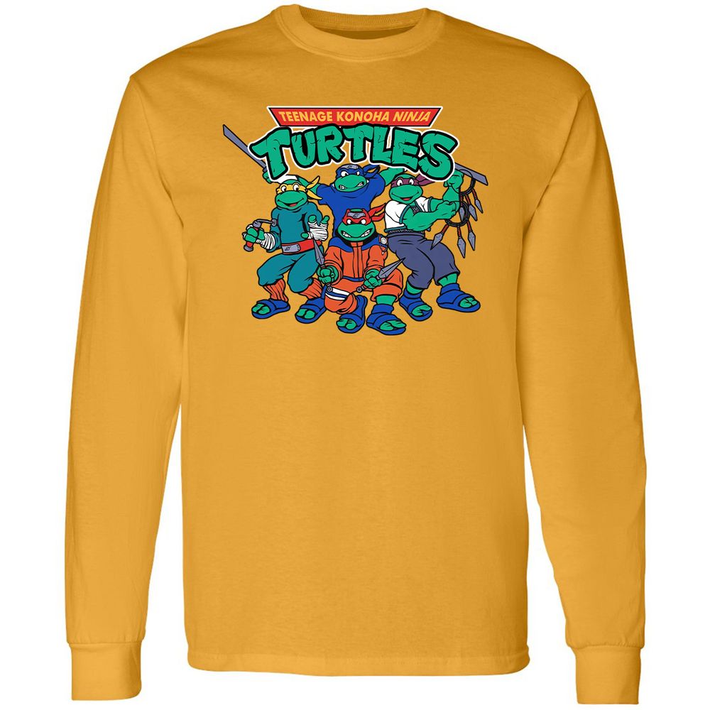 Long Sleeve T-Shirt - R6LUSXWR - Gold - 9