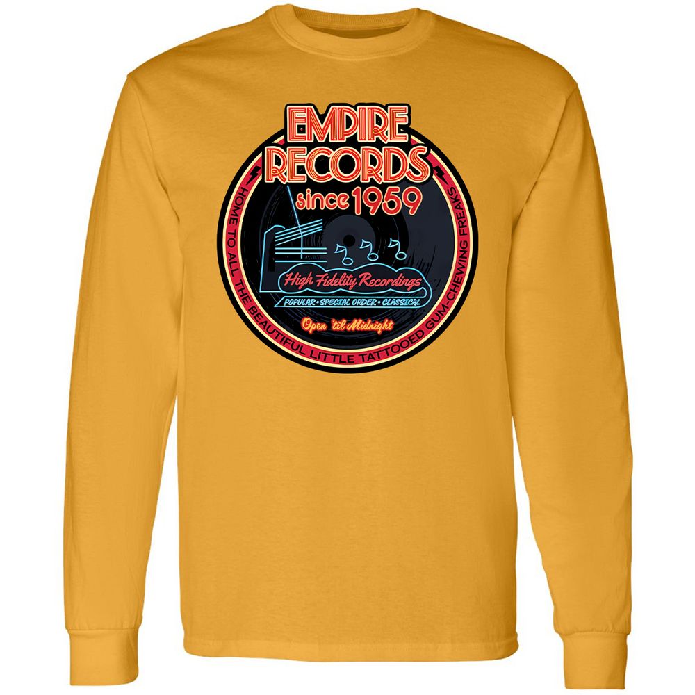 Long Sleeve T-Shirt - Q5V2JKDV - Gold - 9