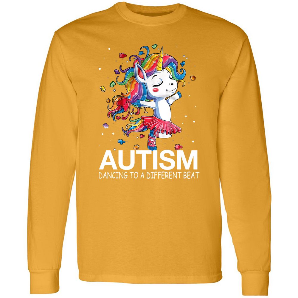 Long Sleeve T-Shirt - 2C5VN3EC - Gold - 9