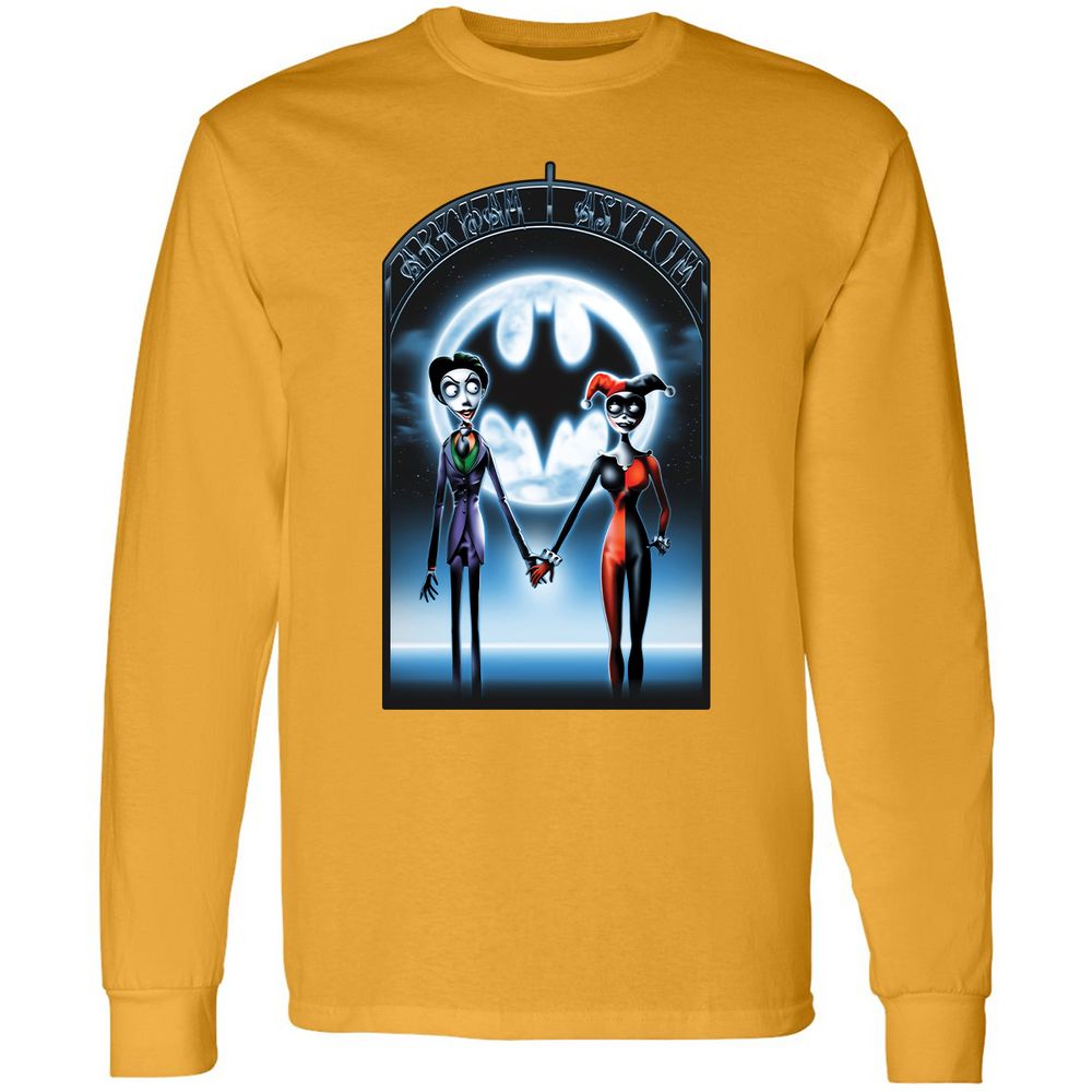 Long Sleeve T-Shirt - BVY7GEU8 - Gold - 9