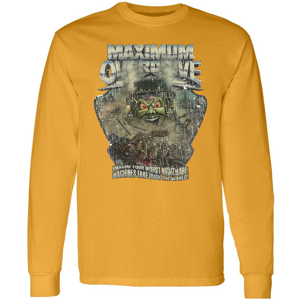 Long Sleeve T-Shirt - W4L3LU68 - Gold - 9