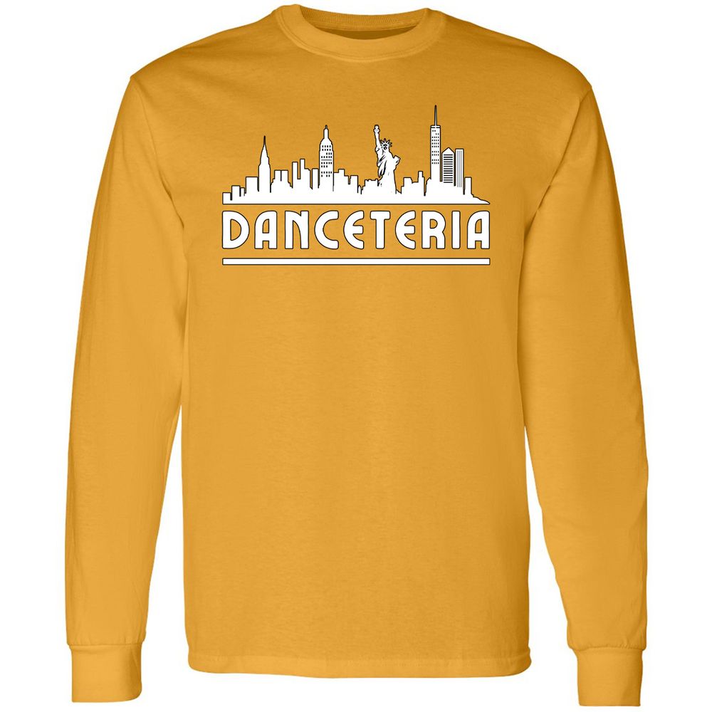 Long Sleeve T-Shirt - Q5X8BCT8 - Gold - 9