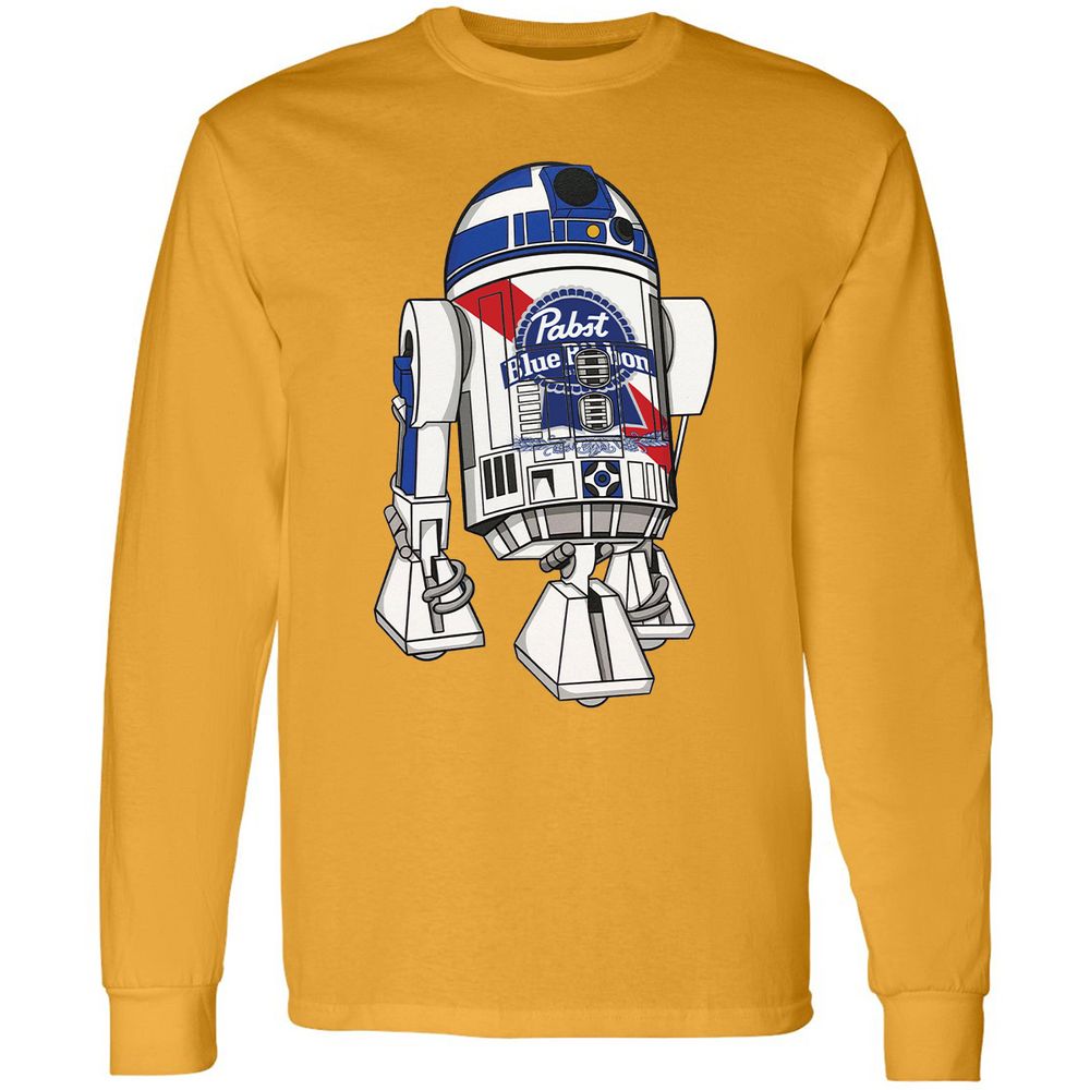 Long Sleeve T-Shirt - V651MZWM - Gold - 9