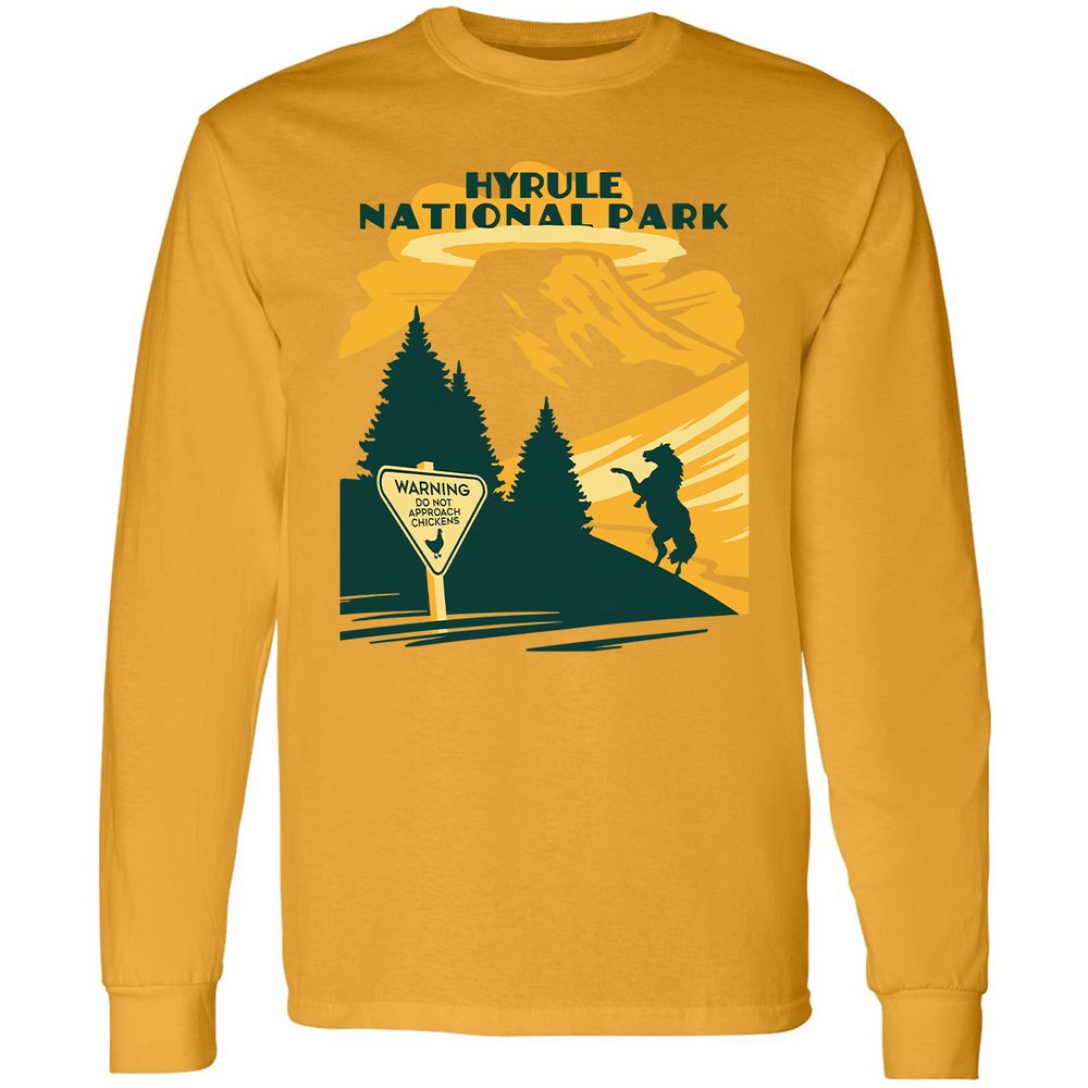Long Sleeve T-Shirt - 3U48F4ZU - Gold - 9