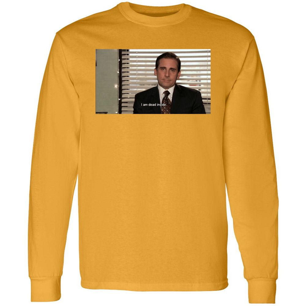 Long Sleeve T-Shirt - ZU1BB8JE - Gold - 9