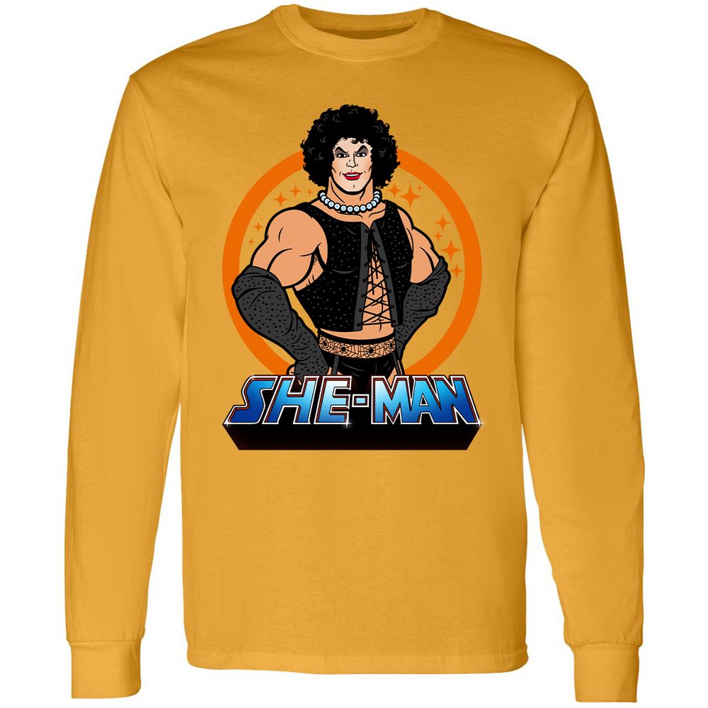 Long Sleeve T-Shirt - W15UHS7N - Gold - 9