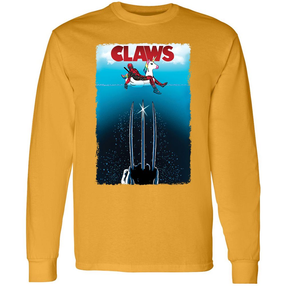 Long Sleeve T-Shirt - 9D9MVPFU - Gold - 9