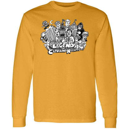 Long Sleeve T-Shirt - GN17HYVP - Gold - 9