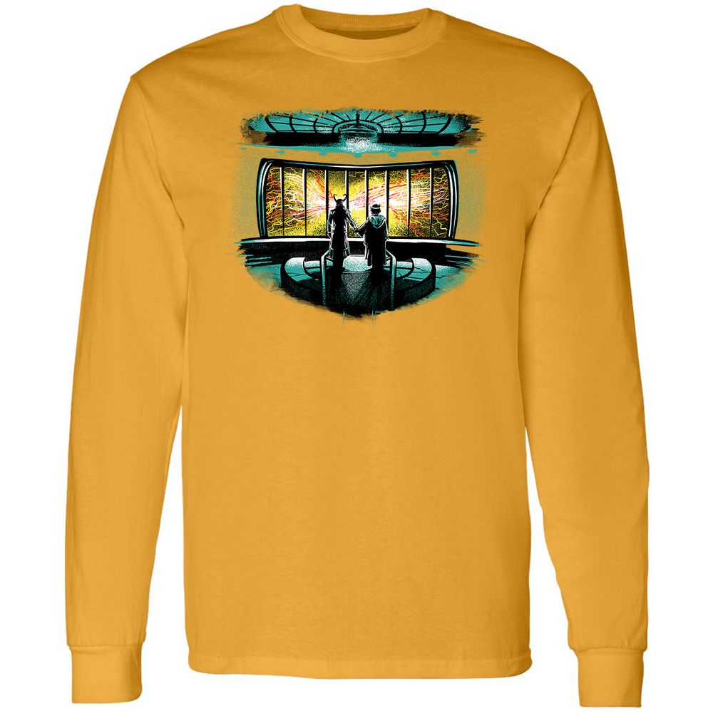Long Sleeve T-Shirt - U7VANEFK - Gold - 9