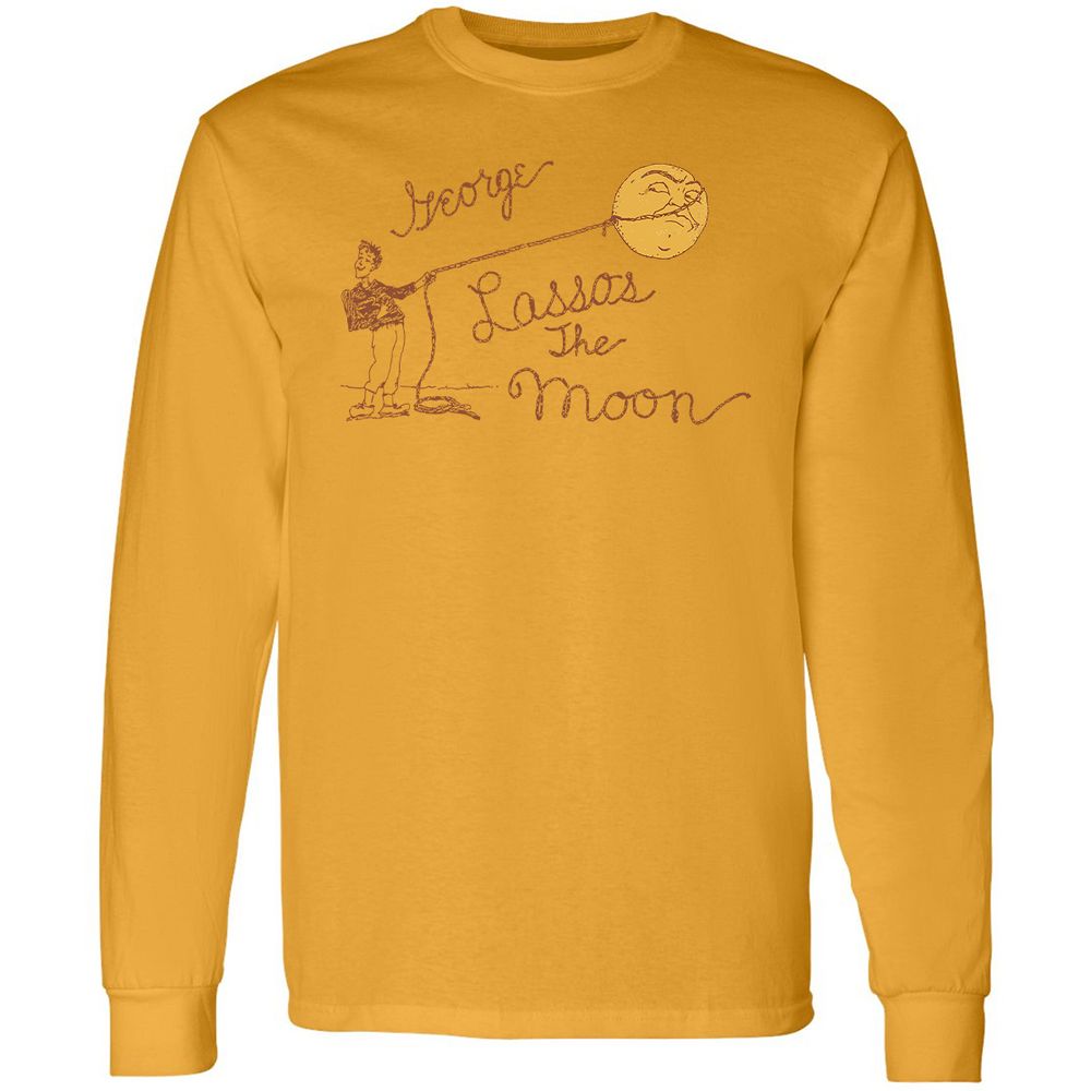 Long Sleeve T-Shirt - KVDHRFY5 - Gold - 9