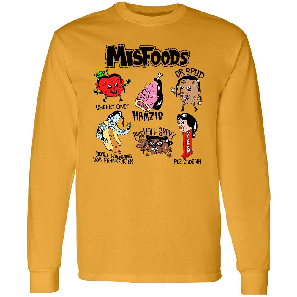 Long Sleeve T-Shirt - 74FYN1S8 - Gold - 9