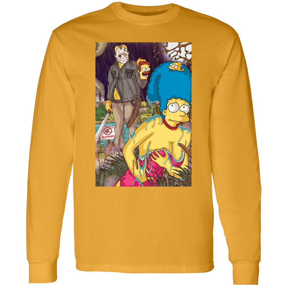 Long Sleeve T-Shirt - RDLYBUW2 - Gold - 9