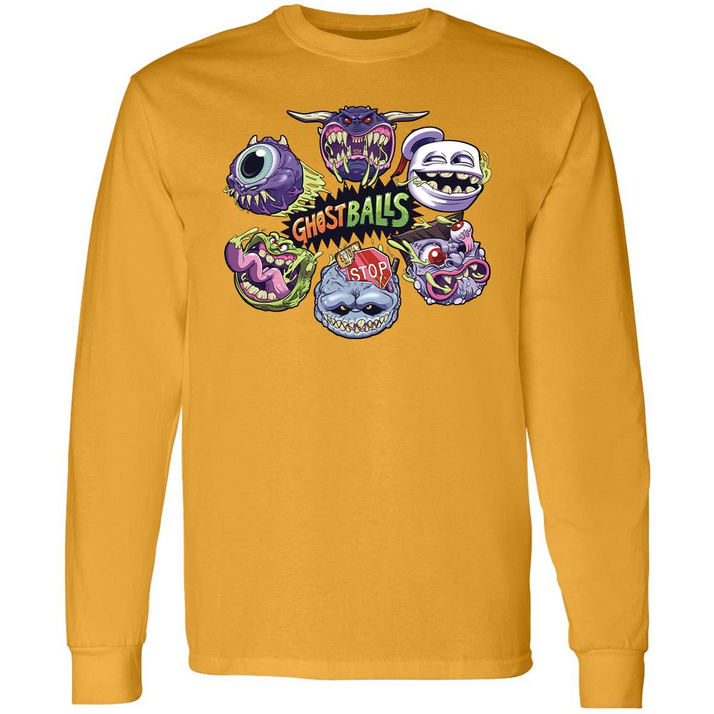 Long Sleeve T-Shirt - XQR23621 - Gold - 9