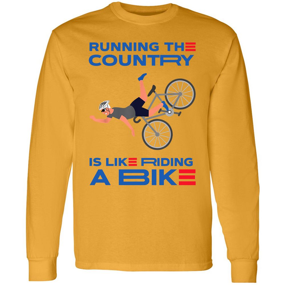 Long Sleeve T-Shirt - BC2HSW72 - Gold - 9