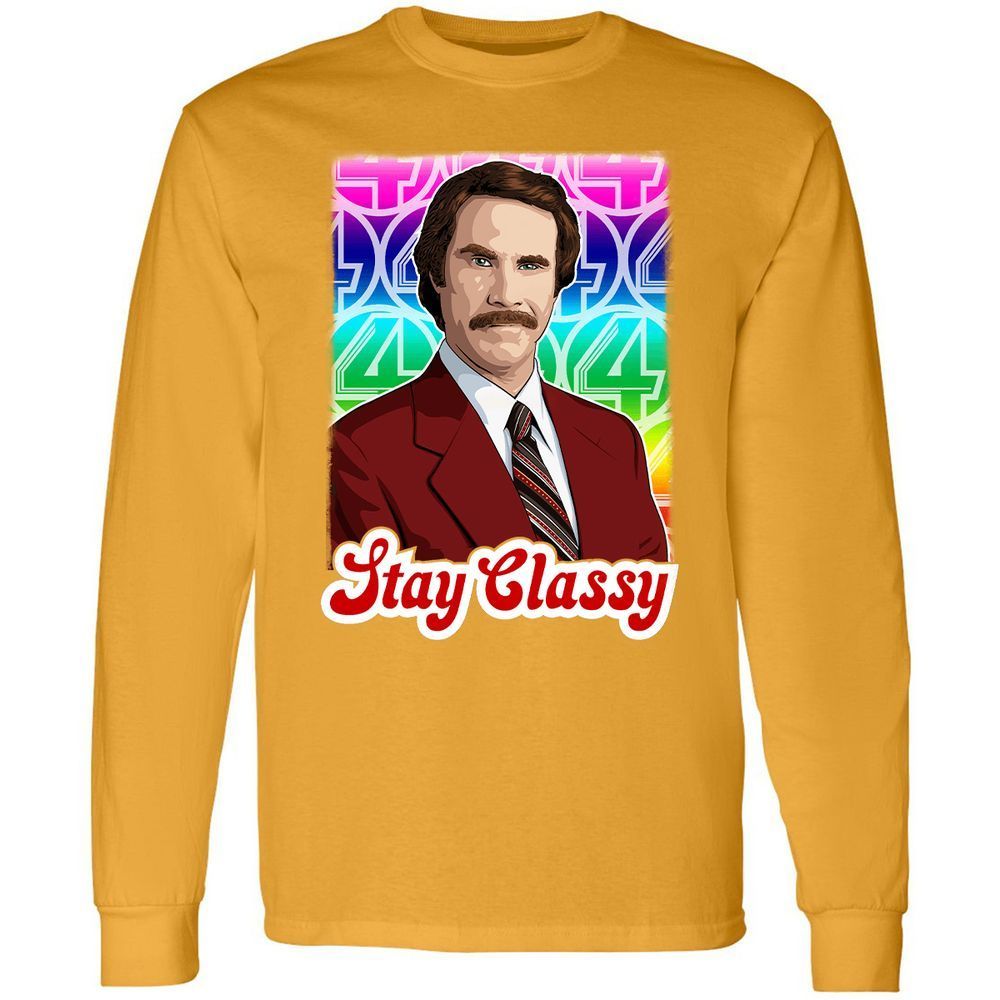 Long Sleeve T-Shirt - EV6J681P - Gold - 9