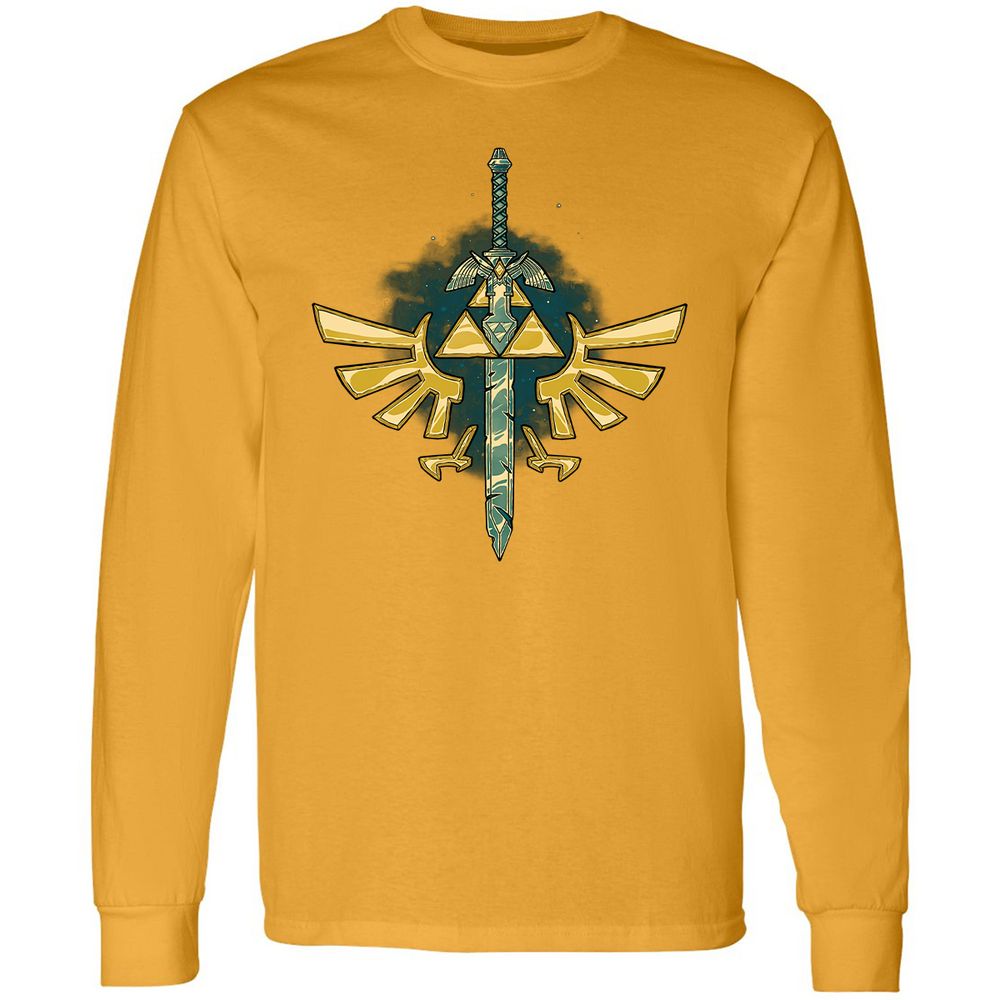 Long Sleeve T-Shirt - GRQ14H2W - Gold - 9