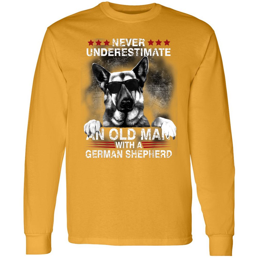 Long Sleeve T-Shirt - Z4V6BKNJ - Gold - 9