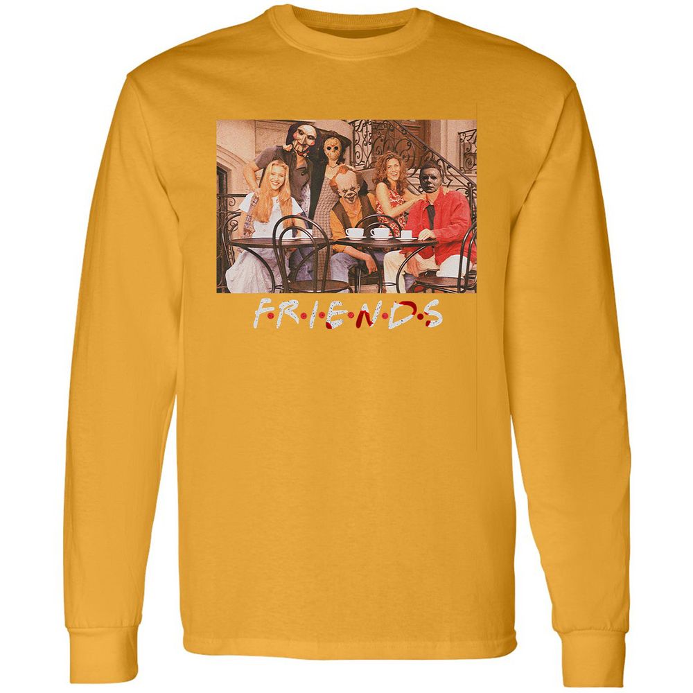 Long Sleeve T-Shirt - KJJZP7JW - Gold - 9