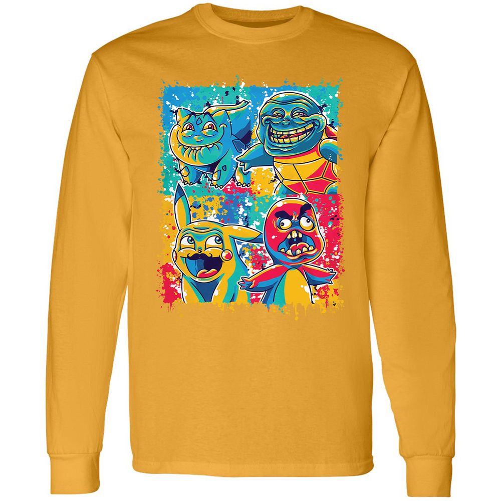 Long Sleeve T-Shirt - PGAH3C36 - Gold - 9