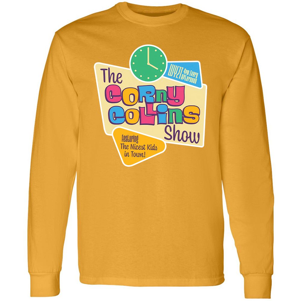 Long Sleeve T-Shirt - 5AAG79B9 - Gold - 9