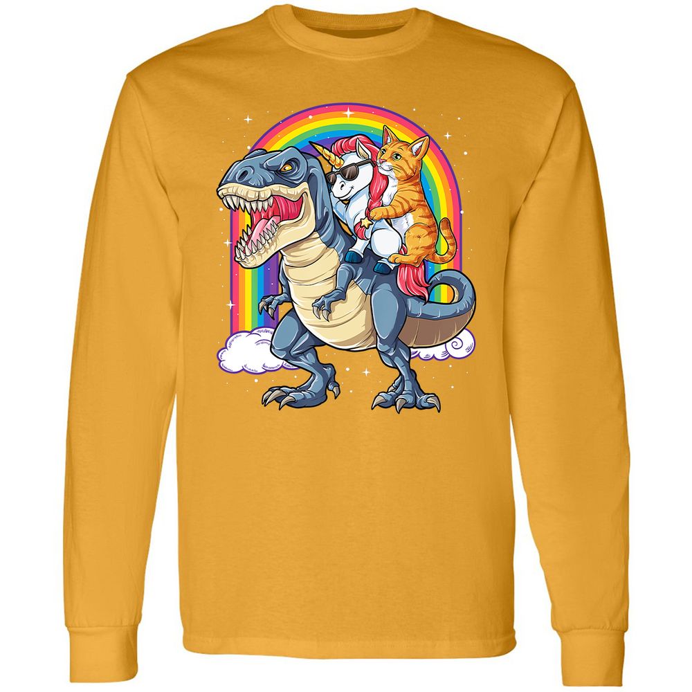 Long Sleeve T-Shirt - 2PU4YCMT - Gold - 9