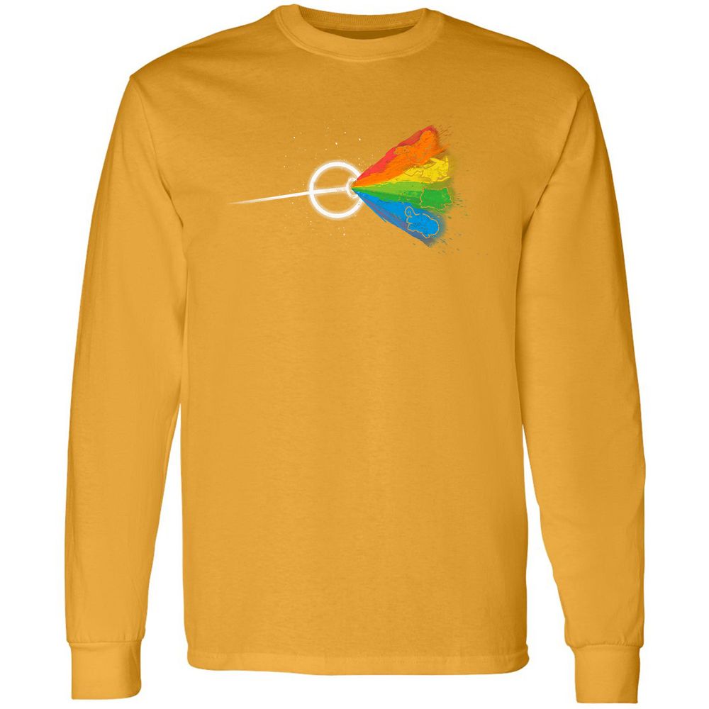 Long Sleeve T-Shirt - 8FG7ADYX - Gold - 9