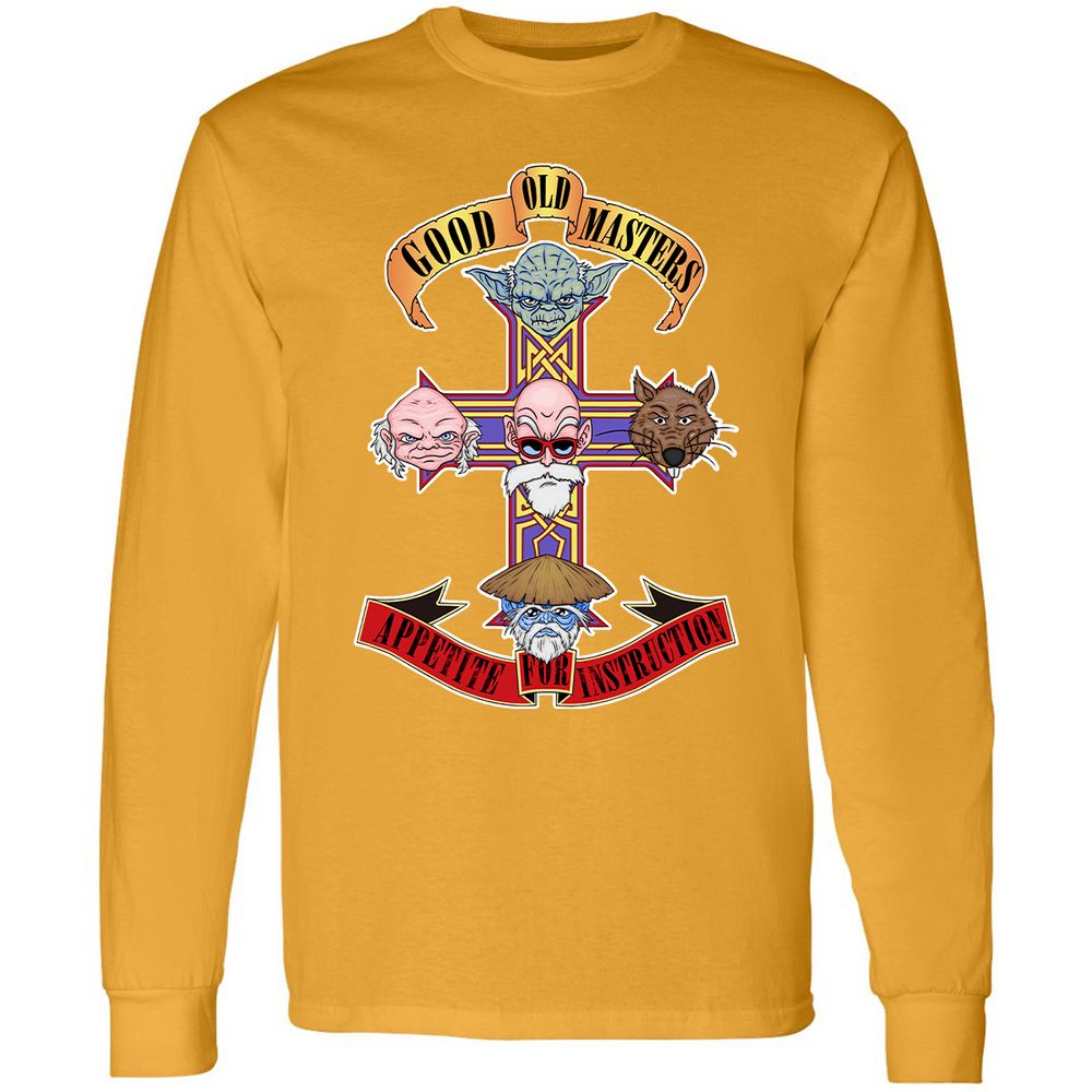 Long Sleeve T-Shirt - EEBR46ZB - Gold - 9