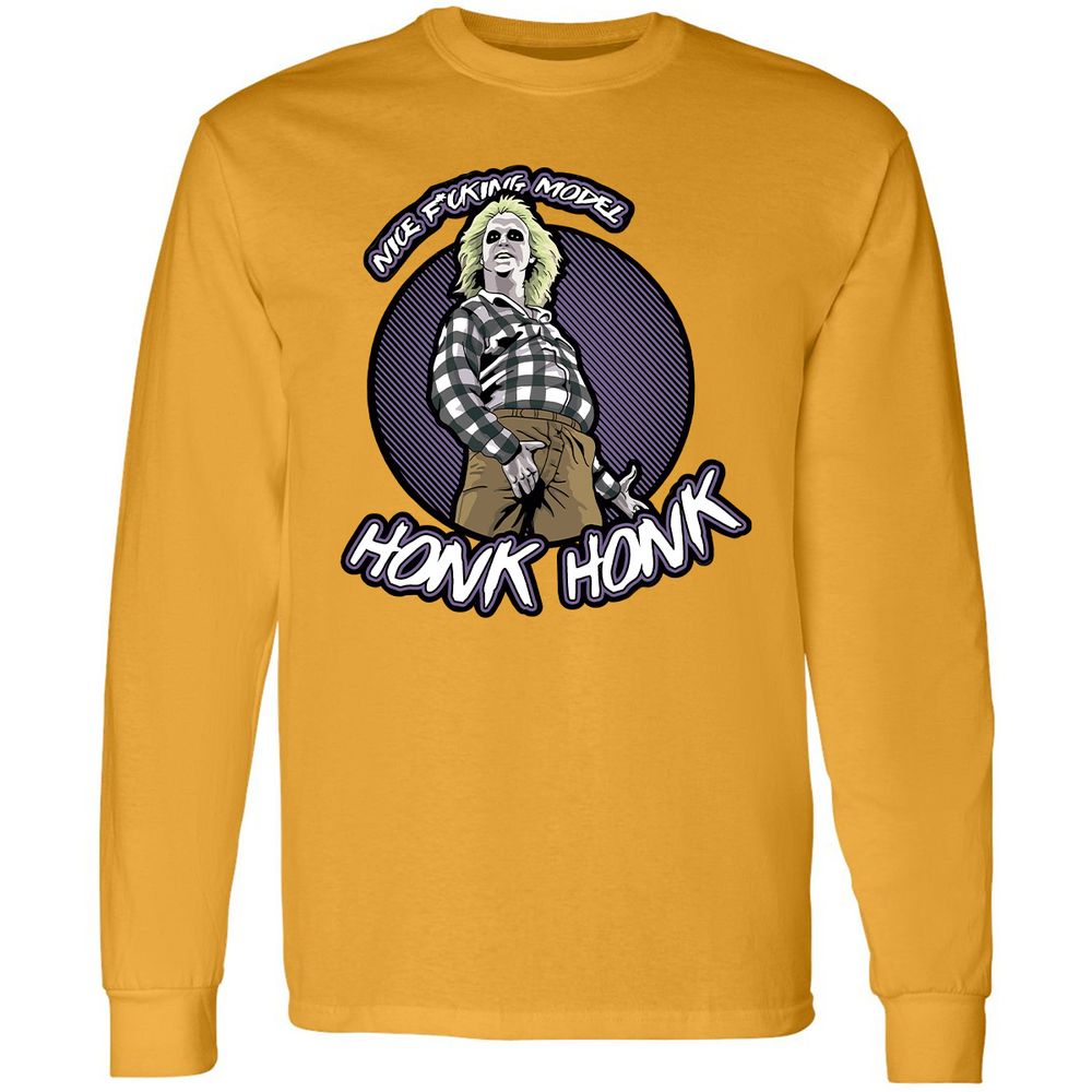 Long Sleeve T-Shirt - XXPWN493 - Gold - 9