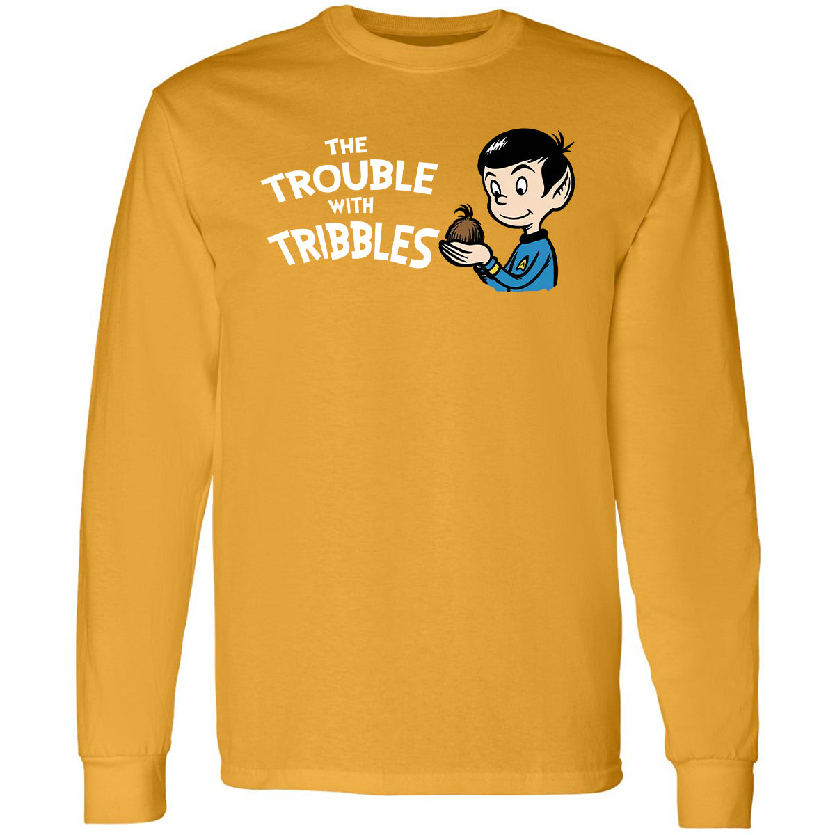 Long Sleeve T-Shirt - QSQ3LUUX - Gold - 9