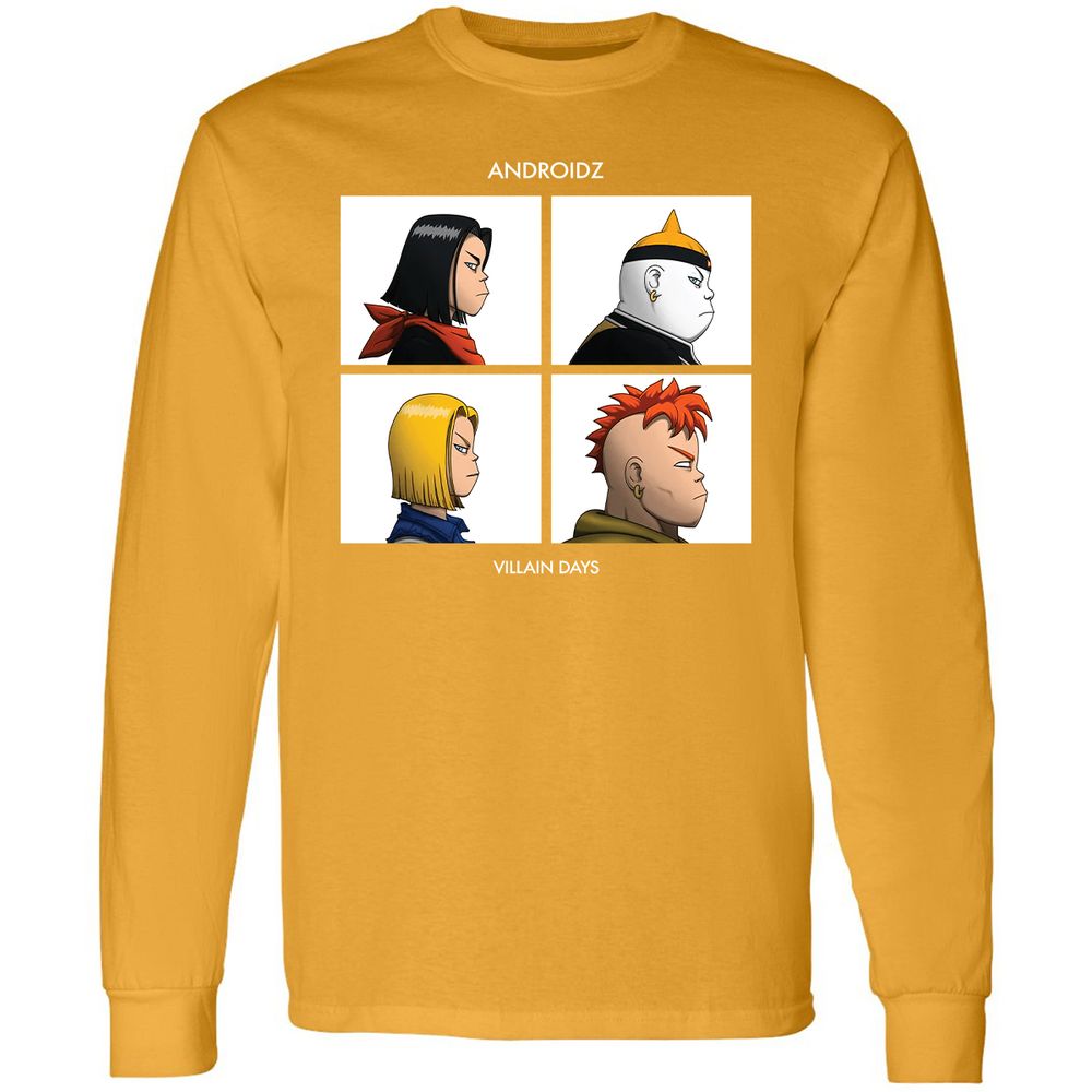 Long Sleeve T-Shirt - KWEELFGS - Gold - 9